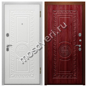Дверь с покрытием винорит + МДФ в дом